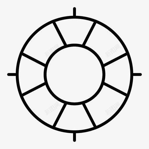 保护安全运动图标svg_新图网 https://ixintu.com 保护 安全 支撑 游泳 轮胎 运动 运动健身细线