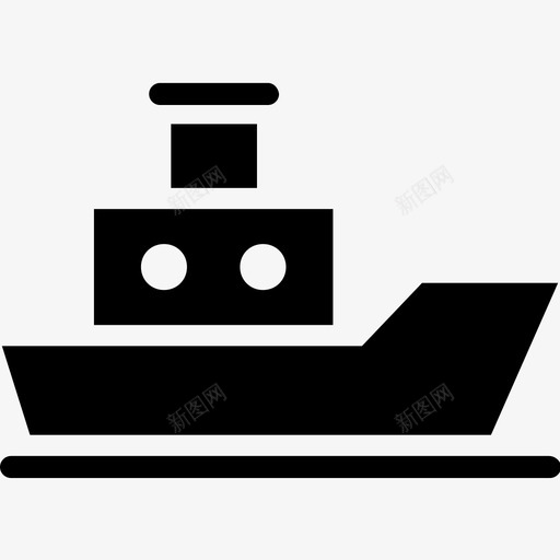 豪华巡洋舰座舱巡洋舰豪华游轮图标svg_新图网 https://ixintu.com 座舱巡洋舰 摩托艇 游船 船字形图标 豪华巡洋舰 豪华游轮