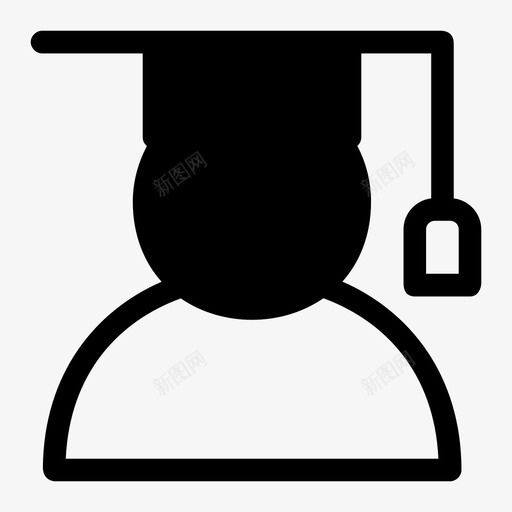 学生化身教育图标svg_新图网 https://ixintu.com 化身 学校 学生 教育 研究生