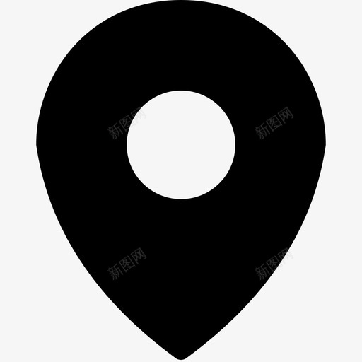 地图针方向地理位置图标svg_新图网 https://ixintu.com 位置 地图针 地理位置 方向