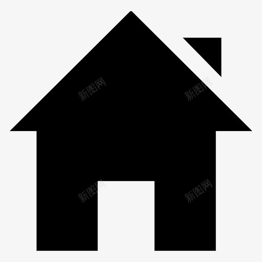 tab bar首页-点击svg_新图网 https://ixintu.com tab bar首页-点击