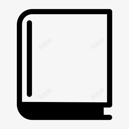 课本图书馆阅读图标svg_新图网 https://ixintu.com 图书馆 故事书 课本 阅读