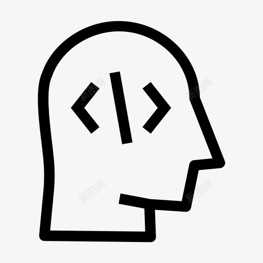 编程开发者图标svg_新图网 https://ixintu.com 开发者 编程