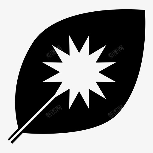 光合作用二氧化碳能量图标svg_新图网 https://ixintu.com 二氧化碳 光合作用 太阳 树叶 能量