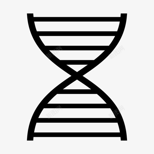 dna染色体遗传学图标svg_新图网 https://ixintu.com dna 染色体 遗传学