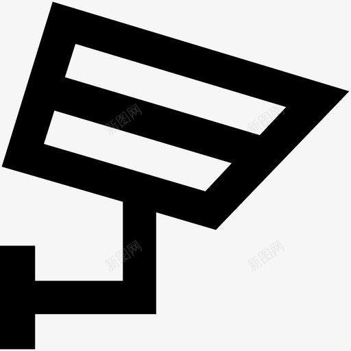 闭路电视闭路电视摄像机安全图标svg_新图网 https://ixintu.com 安全 安全标志图标 监视 闭路电视 闭路电视摄像机 间谍