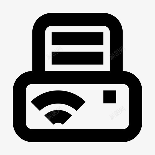 打印机技术媒体硬件材料图标svg_新图网 https://ixintu.com 媒体硬件材料图标 打印机 技术