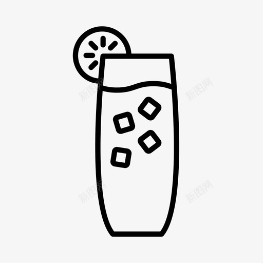 鸡尾酒酒酒吧图标svg_新图网 https://ixintu.com 夏季 庆典 派对 酒 酒吧 饮料 鸡尾酒