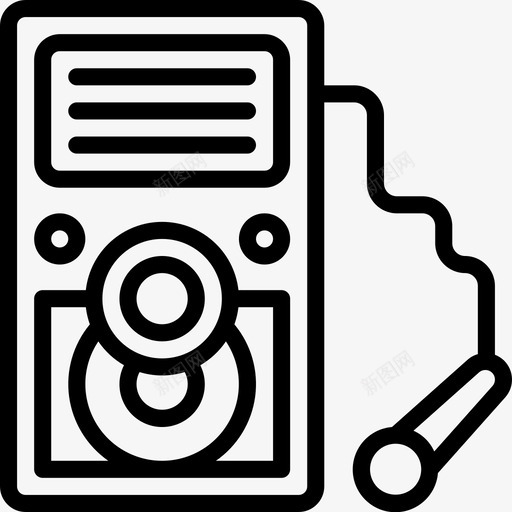 卡拉OK机音乐唱歌图标svg_新图网 https://ixintu.com 卡拉OK机 唱歌 歌曲 音乐 音乐提纲