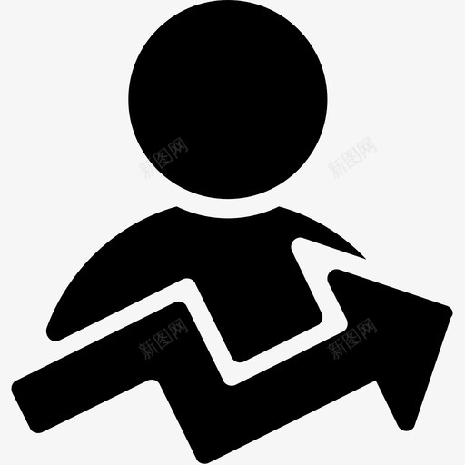 投资者成功商业成就成功商人图标svg_新图网 https://ixintu.com 商业成就 工作晋升雕文图标 成功商人 投资者成功