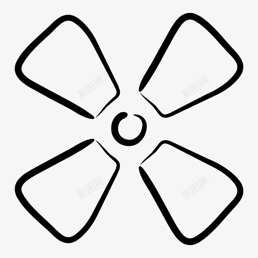 花生态有机图标svg_新图网 https://ixintu.com 有机 生态 自然生态 花