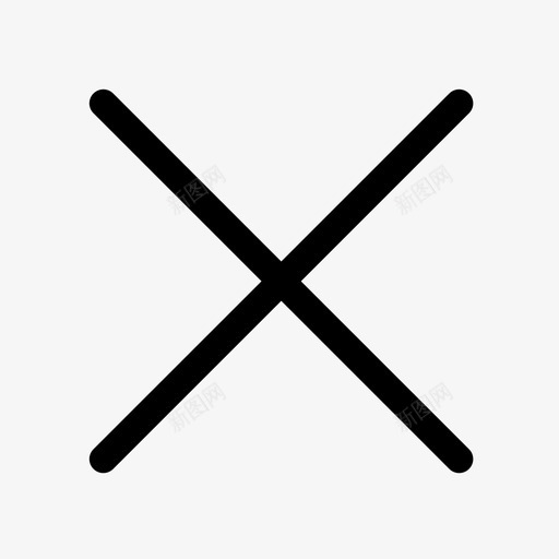 浮窗-左上关闭按钮svg_新图网 https://ixintu.com 浮窗-左上关闭按钮