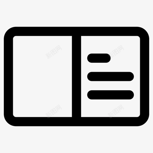 书电子书阅读器图标svg_新图网 https://ixintu.com 书 电子书阅读器