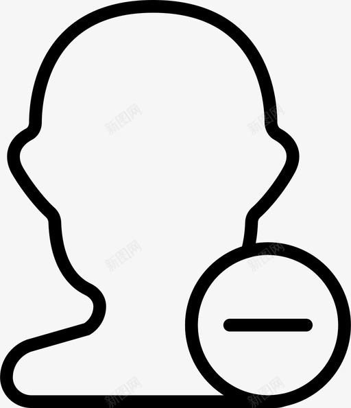 减男用户头像人物图标svg_新图网 https://ixintu.com 人物 减男用户 头像 水母概述要领第二卷 网络