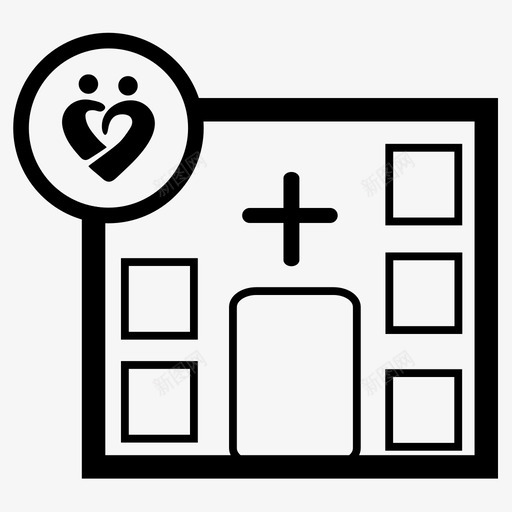 养老院svg_新图网 https://ixintu.com 养老院 yanglaoyuan