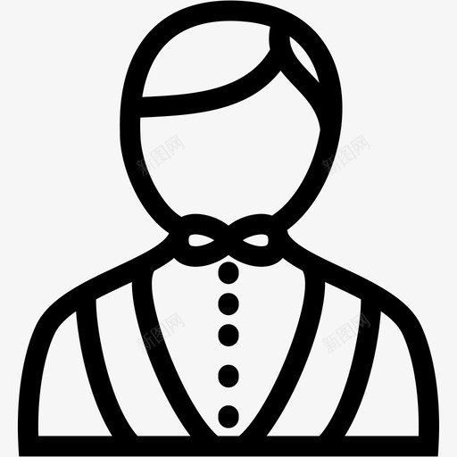酒保酒类啤酒图标svg_新图网 https://ixintu.com 侍者 啤酒 酒保 酒吧外形风格 酒类