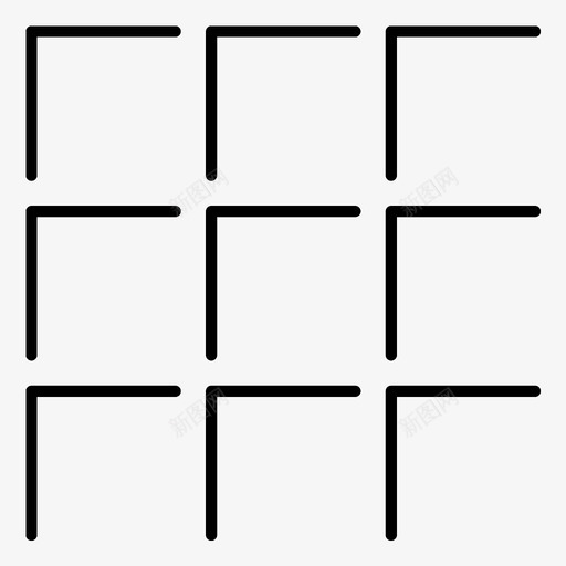 小键盘手机图标svg_新图网 https://ixintu.com 小键盘 手机