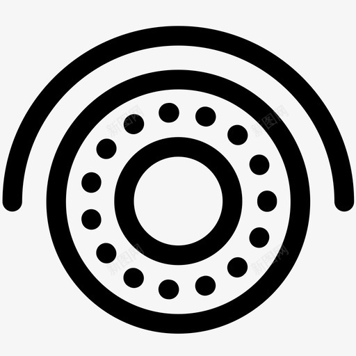 保安摄像机闭路电视安全图标svg_新图网 https://ixintu.com 保安摄像机 安全 数码设计大纲 监控摄像机 闭路电视