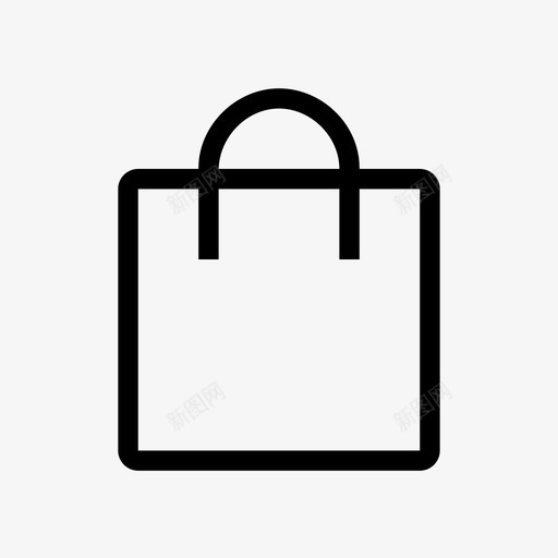 商城-未选中svg_新图网 https://ixintu.com 商城-未选中
