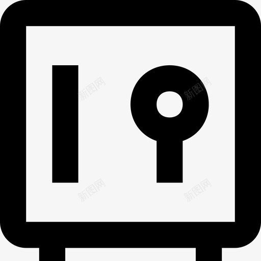 银行保险箱储物柜储蓄图标svg_新图网 https://ixintu.com 保险库铭文图标 储物柜 储蓄 财富 银行保险箱