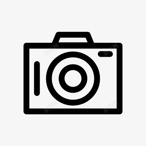 照相机夏季图标svg_新图网 https://ixintu.com 夏季 照相机