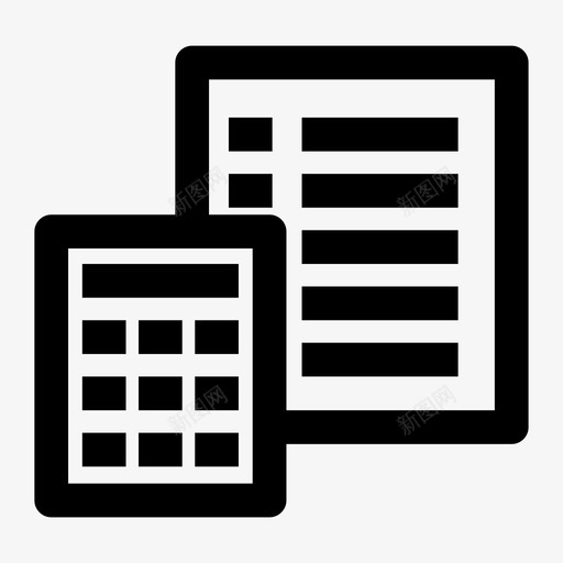 估算会计计算器图标svg_新图网 https://ixintu.com 会计 估算 计算器