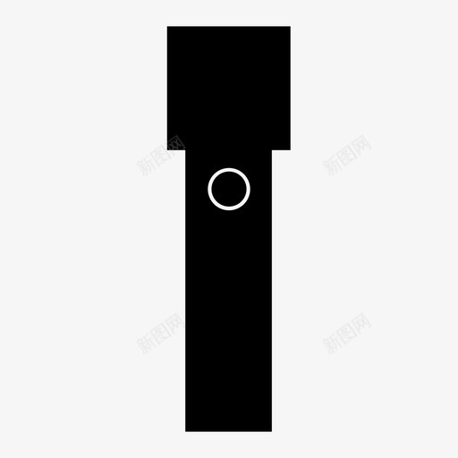 手电筒闪光工具图标svg_新图网 https://ixintu.com 手电筒闪光工具