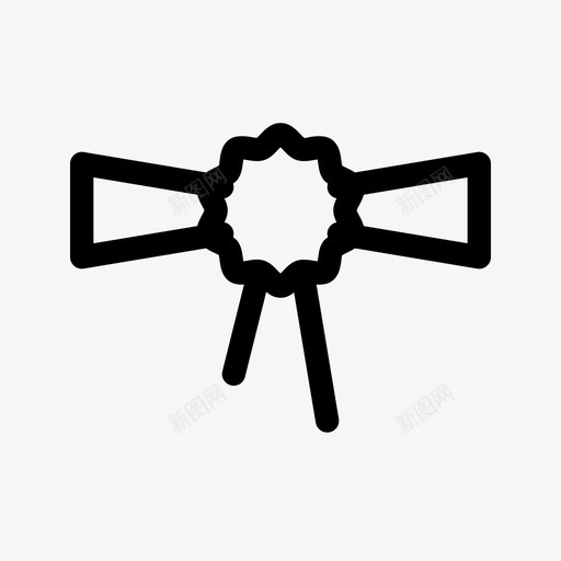 蝴蝶结礼品高级服务ios优化图标svg_新图网 https://ixintu.com 礼品 蝴蝶结 高级服务ios优化