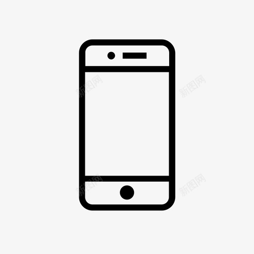 智能手机手机设备图标svg_新图网 https://ixintu.com 学生图书馆 手机 智能手机 设备
