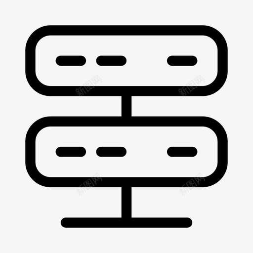 服务器技术媒体硬件ios优化图标svg_新图网 https://ixintu.com 媒体硬件ios优化 技术 服务器