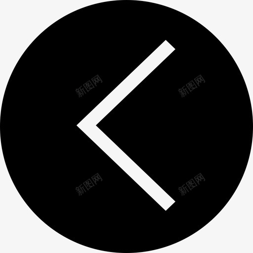 小区到家-轮播左剪头svg_新图网 https://ixintu.com 小区到家-轮播左剪头