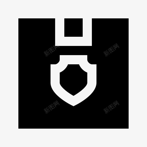 包裹安全最佳质量的网络网格图标svg_新图网 https://ixintu.com 包裹安全 最佳质量的网络网格