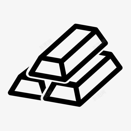 20160518_网站首页_银锭iconsvg_新图网 https://ixintu.com 20160518_网站首页_银锭icon