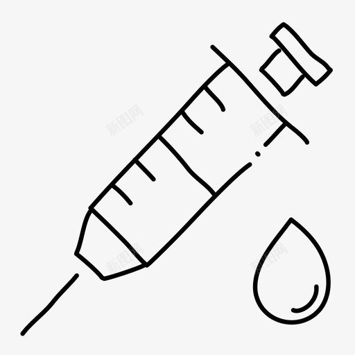 皮下注射针健康医院图标svg_新图网 https://ixintu.com 健康 医疗 医院 皮下注射针
