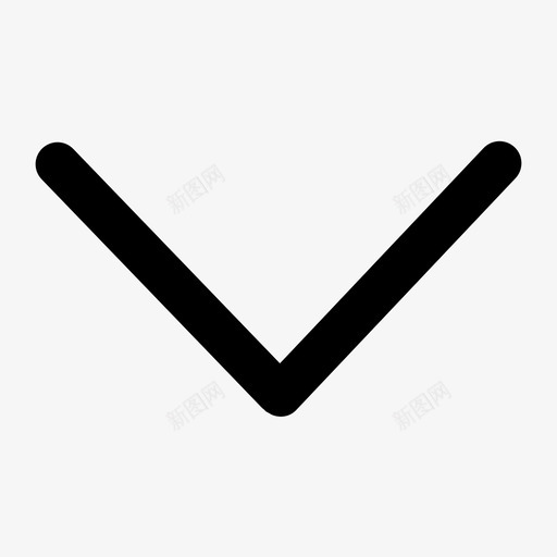 活力松__箭头_下svg_新图网 https://ixintu.com 活力松__箭头_下