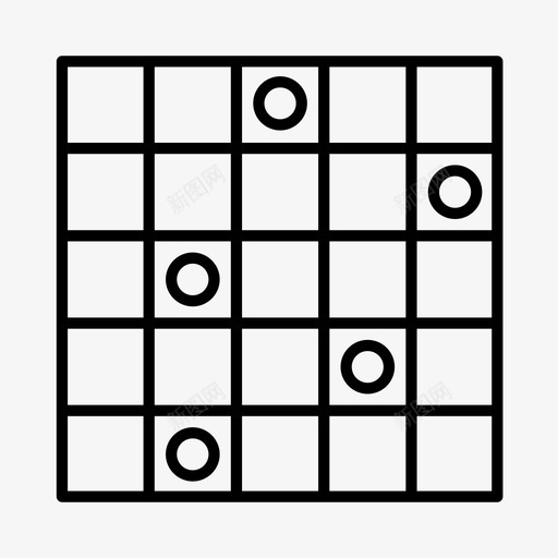 跳棋娱乐棋盘游戏图标svg_新图网 https://ixintu.com 公路旅行 娱乐 棋盘游戏 装修 跳棋 露营