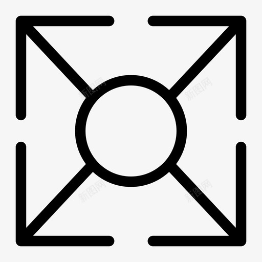 取景器照相机捕捉图标svg_新图网 https://ixintu.com 取景器 对焦 捕捉 照相机 镜头