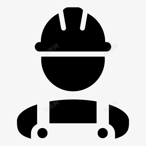 工人建筑员工图标svg_新图网 https://ixintu.com 员工 安全帽 工人 工厂 工程师 建筑 建筑工人图标业务矢量样式24