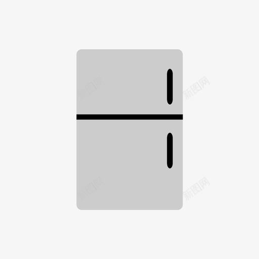 冰箱保存冷却图标svg_新图网 https://ixintu.com 保存 冰箱 冷却 食物