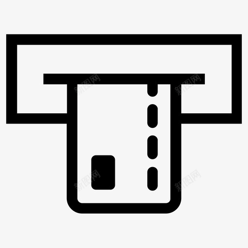 atmatm机atm取款图标svg_新图网 https://ixintu.com atm atm取款 atm机