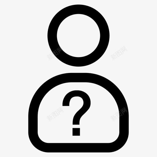 用户未知阿凡达简介问题图标svg_新图网 https://ixintu.com 用户未知 简介问题 阿凡达