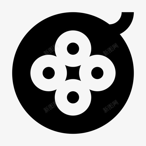 胶卷电影媒体硬件材料图标svg_新图网 https://ixintu.com 媒体硬件材料图标 电影 胶卷