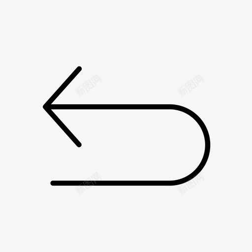 乌图恩箭头图标svg_新图网 https://ixintu.com 乌图恩 箭头