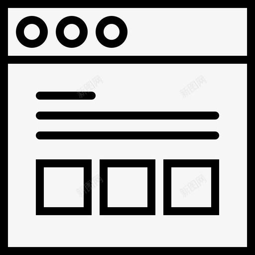 网页文章应用程序内容图标svg_新图网 https://ixintu.com 内容 应用程序 新闻 果冻概述用户界面第一卷 界面 网页文章