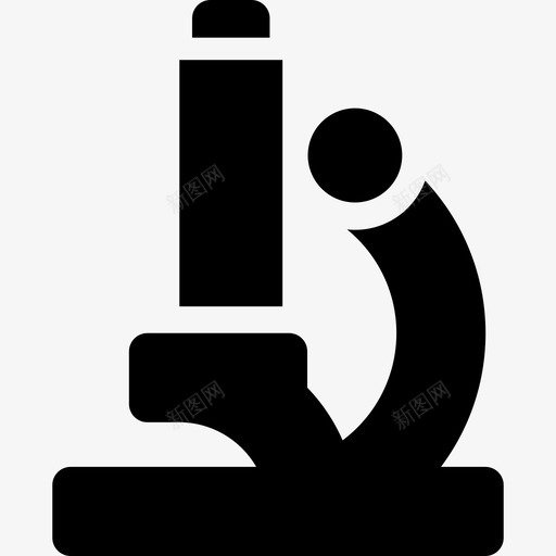 显微镜技术科学图标svg_新图网 https://ixintu.com 技术 显微镜 科学