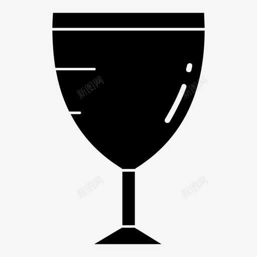 酒杯饮料网站uisolid风格图标svg_新图网 https://ixintu.com 网站uisolid风格 酒杯 饮料