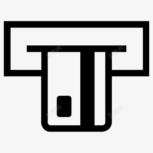 atmatm机atm取款图标svg_新图网 https://ixintu.com atm atm取款 atm机