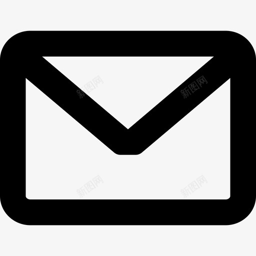 信息封闭信封界面网络象形图图标svg_新图网 https://ixintu.com 信息封闭信封 界面 网络象形图