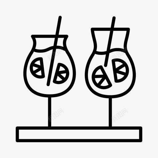 饮料便利设施酒吧图标svg_新图网 https://ixintu.com 便利设施 咖啡厅 酒吧 酒店 餐厅 饮料