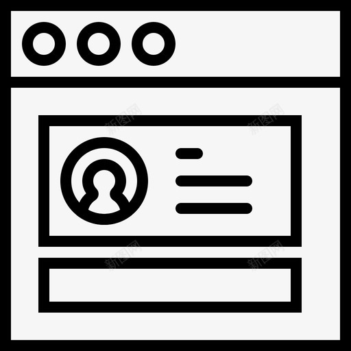 配置文件页应用程序内容图标svg_新图网 https://ixintu.com jellycons概述用户界面第1卷 内容 应用程序 用户 界面 配置文件页